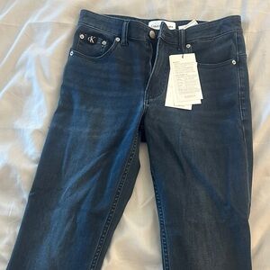 Calvin Klein Women's Dark Blue Skinny Jeans